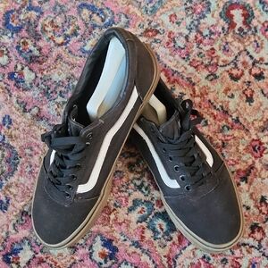 Vans Black and White Sneakers